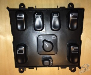 Mercedes-Benz W163 ML Window Switches Repair 7 - Removed console