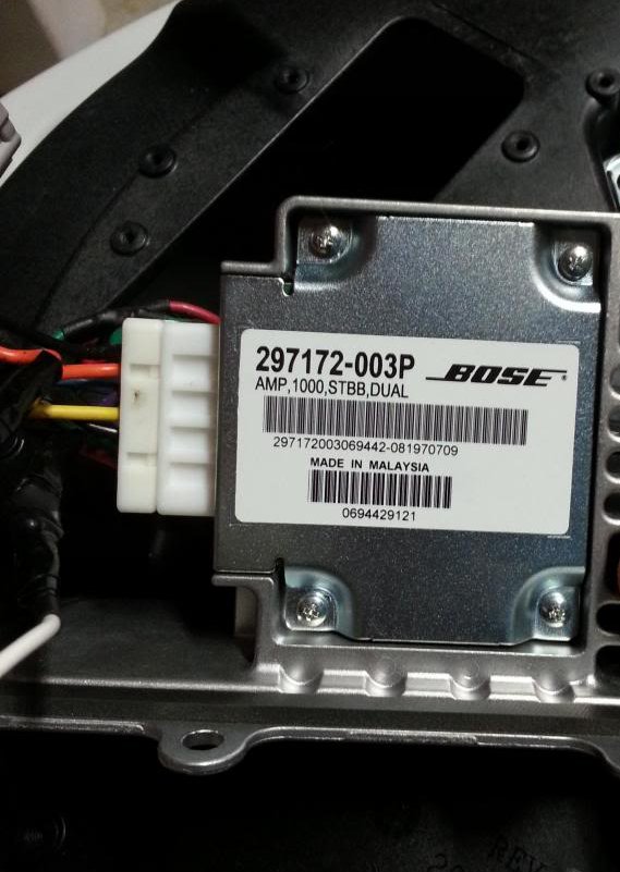 Bose Nissan 370Z Subwoofer Amplifier - What's Inside aftermarket radio wire harness adapter 