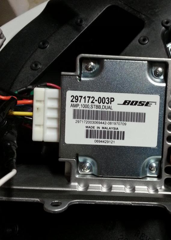 Bose Nissan 370Z Subwoofer Amplifier - What's Inside alfa romeo 156 fuse box location 