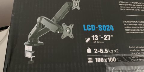 Specifications on the box
