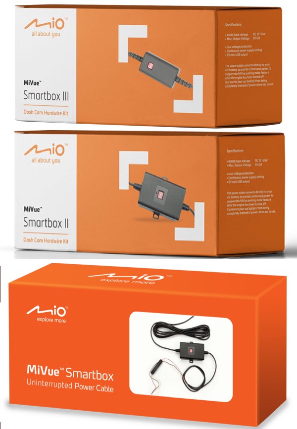 mivue smartbox 1 2 3 versions